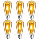 Oak Leaf LED Edison Bulb 6-Pack, $18 with code QVVAHX4S